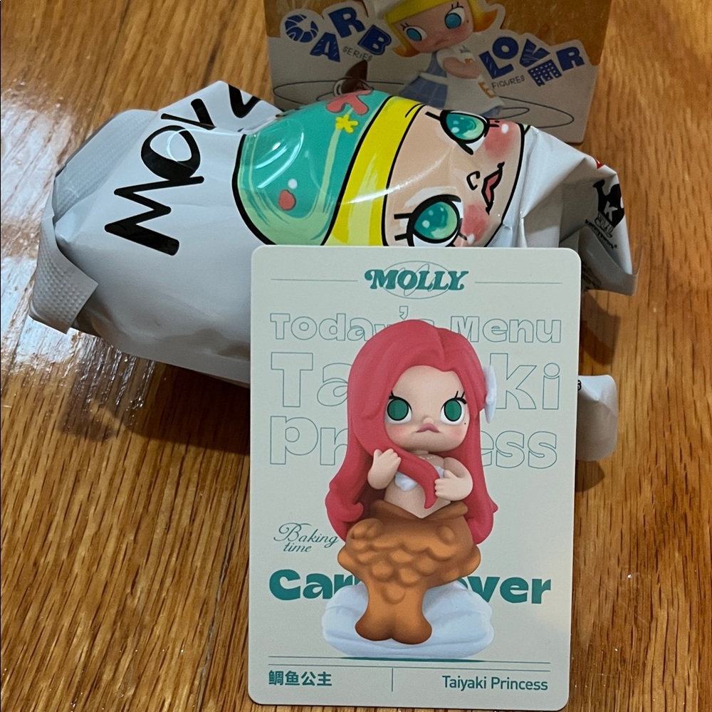 Pop mart 100%authentic!Molly Taiyaki Princess Figure